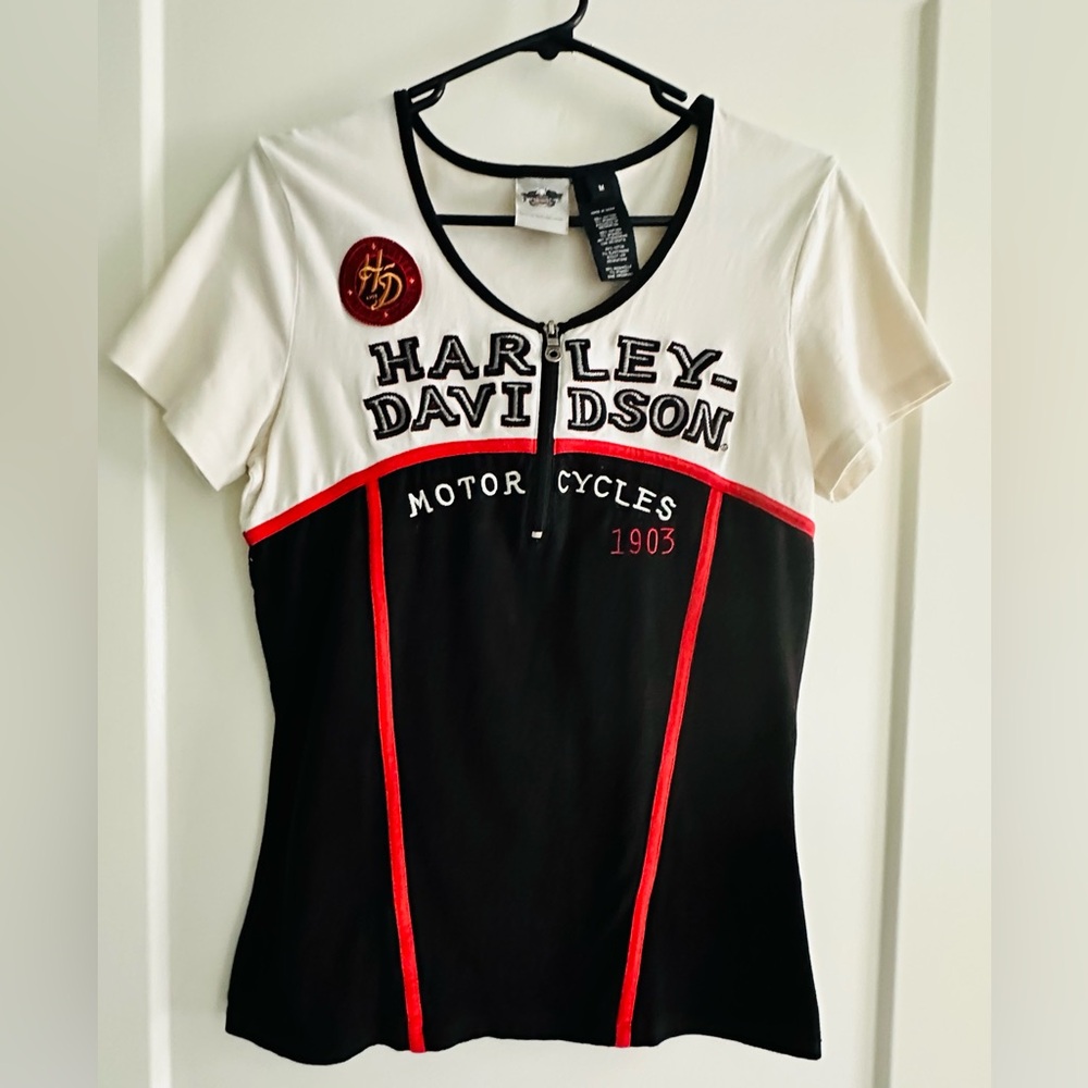 Harley-Davidson Women’s Zipper Tee